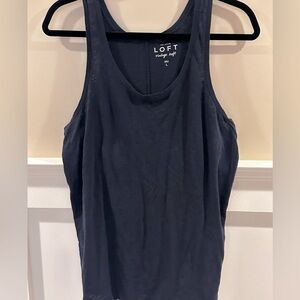 LOFT Women's Black Tank Top